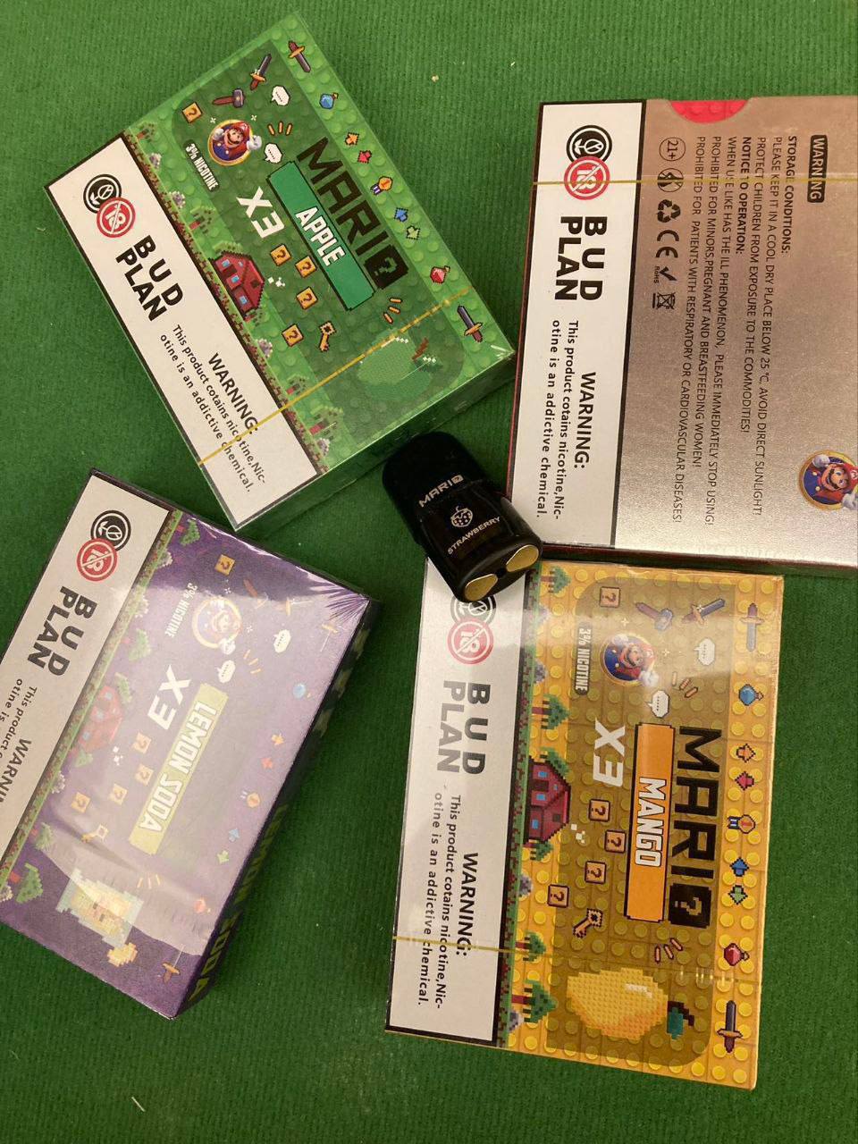 MARIO（马里奥） vs. 其他通配烟弹